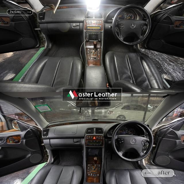 Mercedes-Benz interior restoration